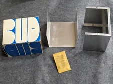 Bud Radio Inc CU-2104-B Cover Box w/ Hardware 6" X 5" X 4" Enclosure HAM