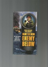 The Enemy Below, Robert Mitchum, Curt Jurgens, VHS