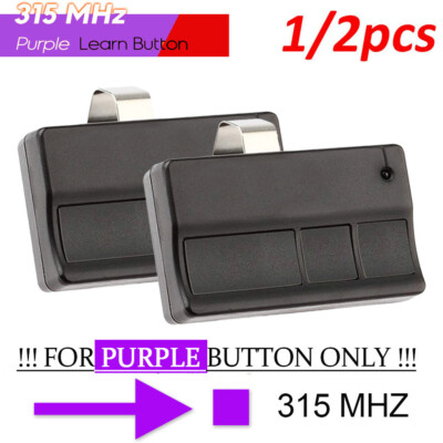 Garage Door Opener For Craftsman Works With Remote Control Purple Learn Button