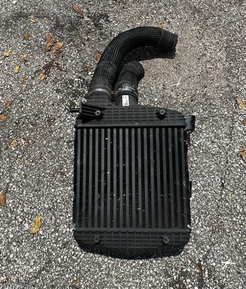 Maserati Ghibli Left Driver Side Turbocharger Radiator Intercooler 16474839 OEM