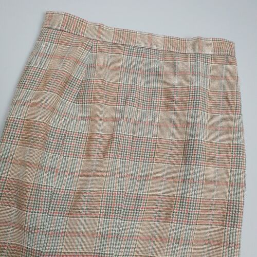VIVIENNE WESTWOOD Mermaid-Hem Tartan Wool Skirt Size 42 / 10UK - Picture 6 of 9