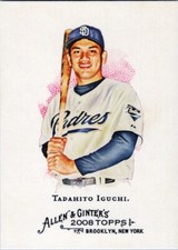 2008 Topps Allen and Ginter #73 Tadahito Iguchi San Diego Padres