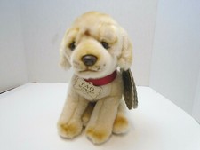 FAO Schwarz Labrador Puppy Dog Plush Stuffed Animal 10 Inches D1