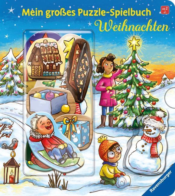 Thumbnail - Mein Großes Puzzle-spielbuch: Weihnachten, Bookella Bookella