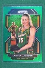 2022 Panini Prizm WNBA Lauren Jackson Green Prizm Seattle Storm #30