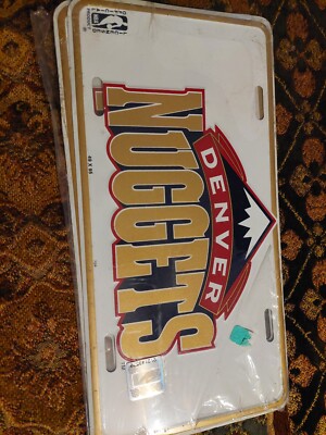 Denver Nuggets License Plate NOS