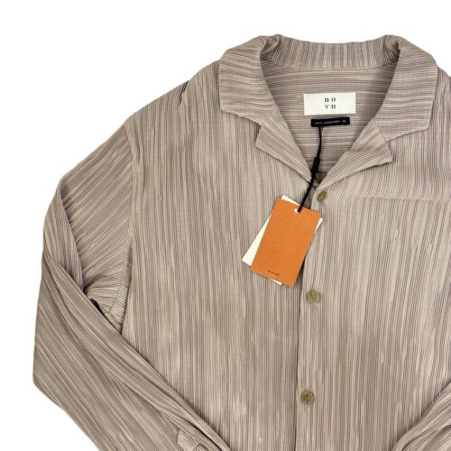 NOVU Issey Plissettato Set (Camicia + Pantaloni) - Salvia - Taglia XL - PREZZO CONSIGLIATO £170 NUOVO CON ETICHETTE - Foto 3 di 14