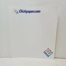 ENRON Corp Clickpaper.com single piece of notepad paper with Logo EXTREMELY RARE