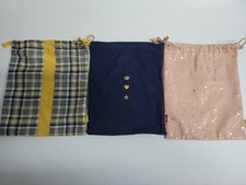 IPSY STRING GLAM BAGS  3 PIECE SET.