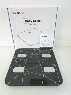 YOUNGDO TGF-952-U Körperfettwaage Körperwaage Personenwaage BMI, BMR, Bluetooth