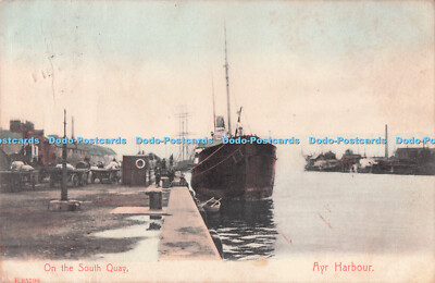R731165 Ayr Hafen am Südkai Stengel PM Rothesay 1905