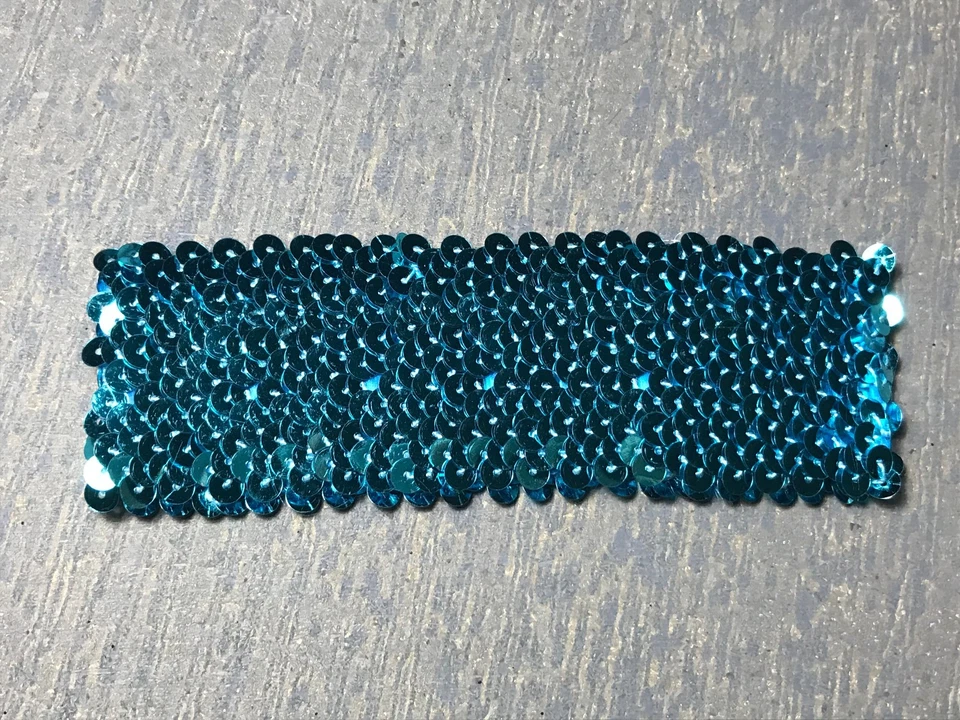  Girls Sequin Headband Width 1.75 inch you choose color - Image 3 of 4