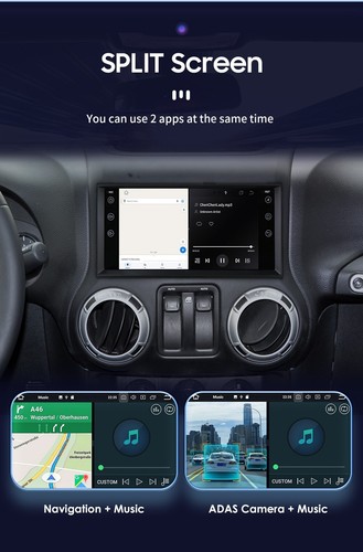 Radio de coche Android 12 4G navegación GPS para Jeep Patriot 2009 2010 2011 2012 2013 - Imagen 15 de 23