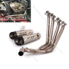 For Honda CBR650R/F CB650R/F Full Exhaust System Front Pipe Muffler Tips 310mm