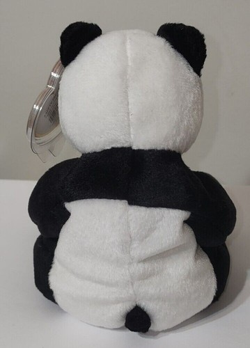 Ty Beanie Baby - MANDY der Pandabär 7,5 Zoll NEU NEU MIT ETIKETT Plüschtier Stofftier Spielzeug - Bild 5 von 7