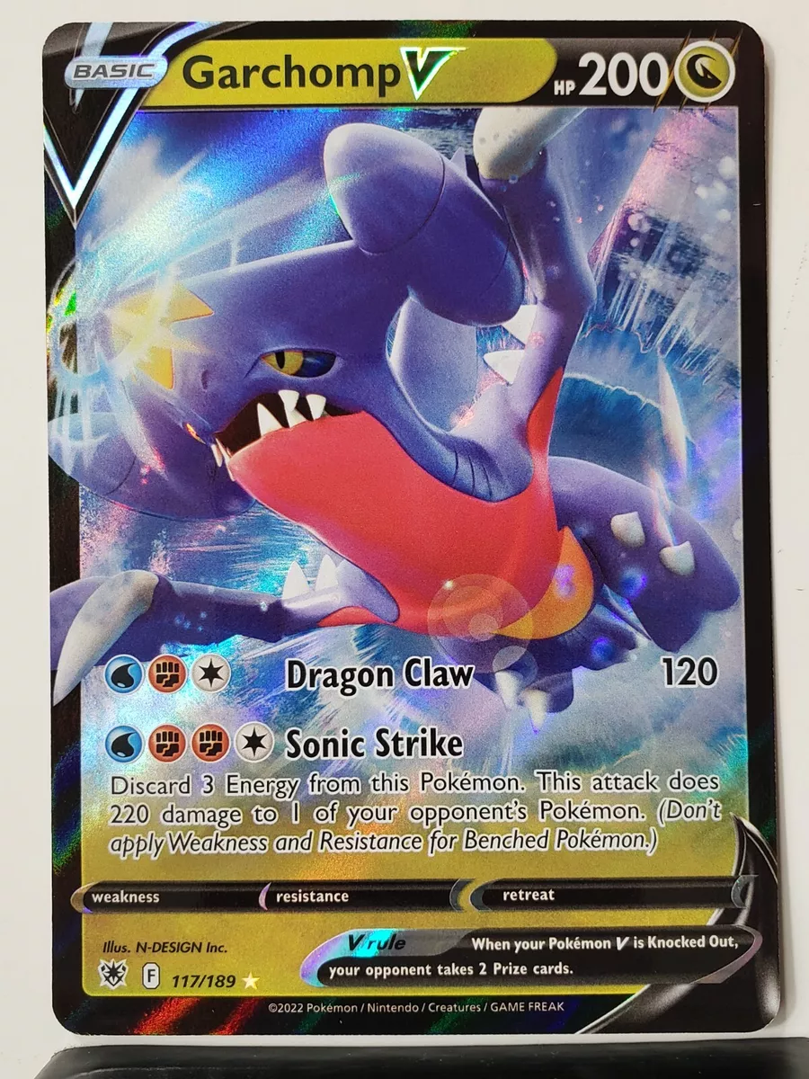 Carta Pokémon Garchomp V Astro Estrelas Radiantes Original