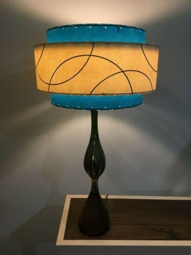Mid Century Vintage Style 3 Tier, Mid Century Modern Style Lamp Shades