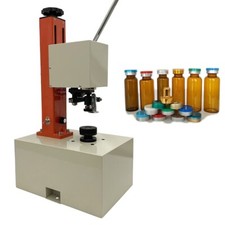 22mm Aluminum Vial Crimp Machine Flip Off Cap Vial Capper Capping Sealer 110V