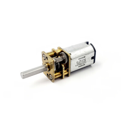 Mini N20 Gear Motor DC 1.5-6V 190RPM 11mm Shaft Full Metal Gearbox Reducer Robot