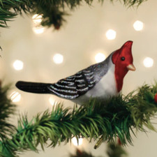 Red-Crested Cardinal Ornament
