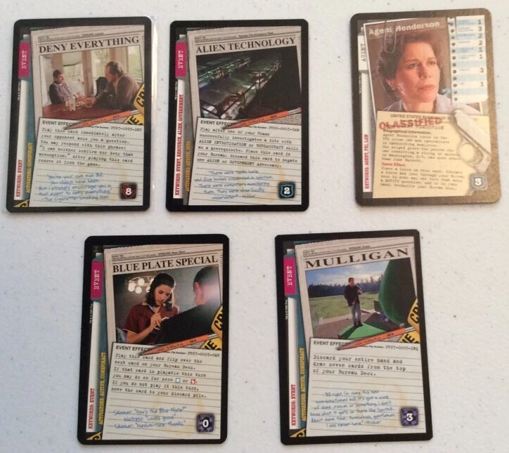 X-Files CCG 24 Card Promo Set - Image 3 of 4