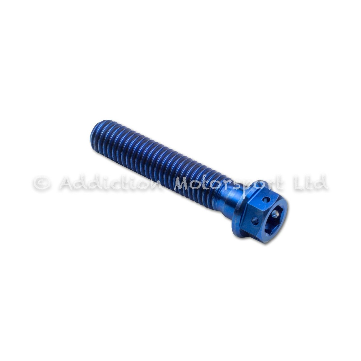 4x Blue Titanium Front Fork Pinch Screws Bolt M8x40mm for Kawasaki