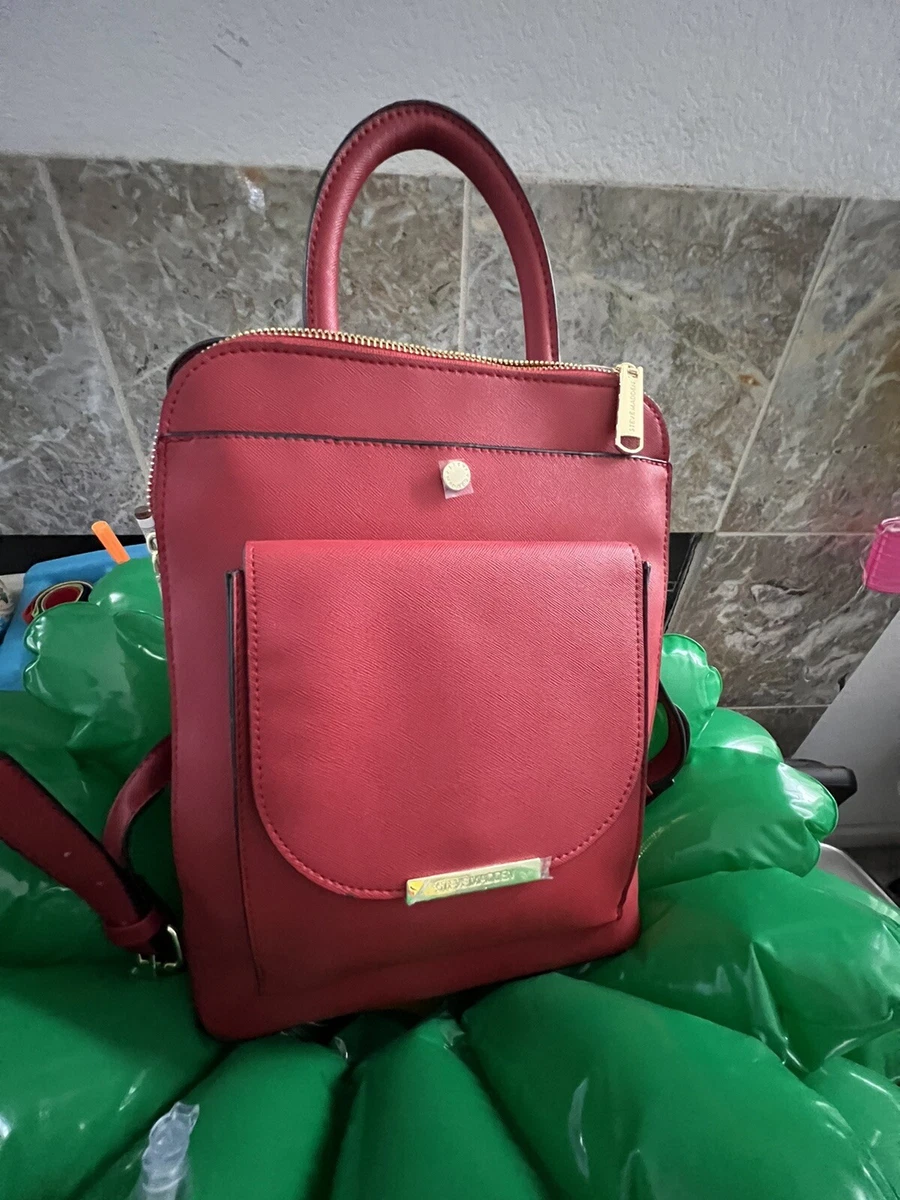 STEVE MADDEN BMARINO CRIMSON BACKPACK TABLET BAG BERRY RED - NWT | eBay