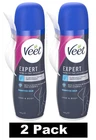 2 x Veet Expert Spray On Hair Removal Cream Sensitive, 150g Brand New