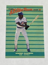 1988 Fleer Baseball All-Star Team #6 - Andre Dawson - Chicago Cubs