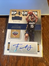 Frank Jackson 2017 Panini Contenders Up and Coming Rookie Auto RC #UC-FJK /199