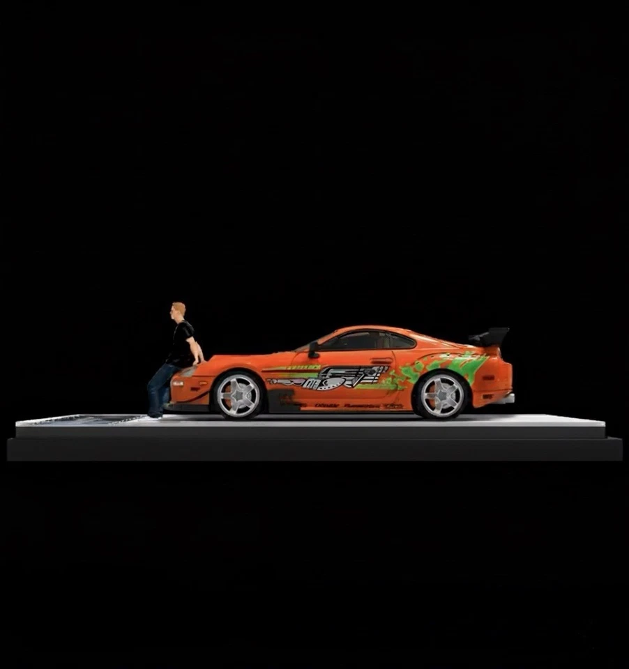 TimeMicro Toyota Supra A80Z 1:64 – Paul Walker Fast & Furious Limited - Bild 2 von 3