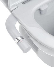 Toilet Bidet Attachment Non-Electric Dual Nozzle Self-Cleaning Frontal Rear Wash