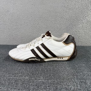 VTG ‘05 Adidas Goodyear Black Leather-Cream-Red Team driving Shoes Men\'s US 11 VTG  main image 3