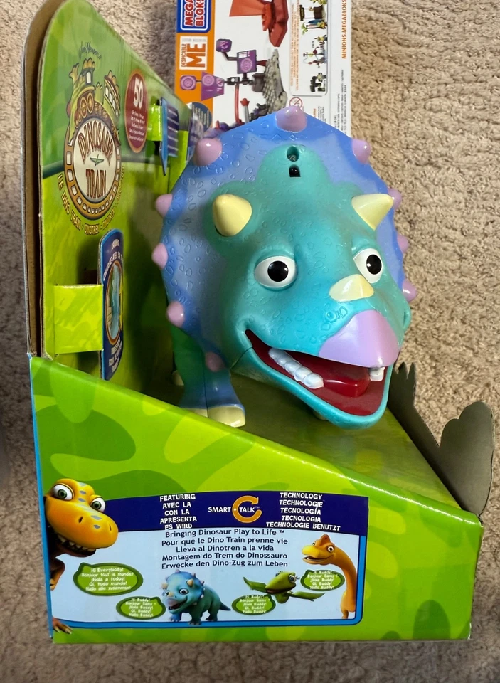 Dinosaur Train Inter Action Tank Triceratops - 50 Dino Sounds & Phrases, new - Image 3 of 4