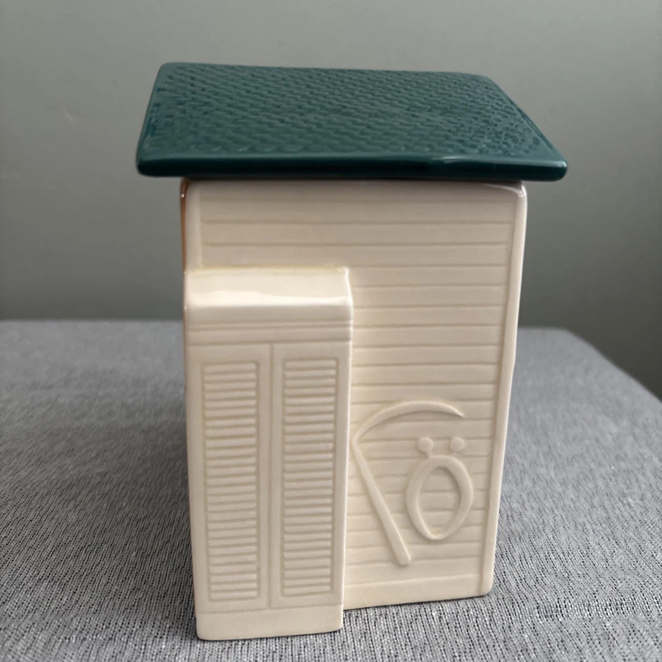 Tarro de galletas de cerámica Avon General Store McConnell's Corners 1982 Japón Foto 2 de 4