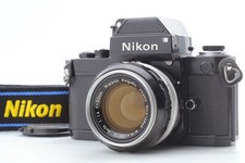 [Near MINT w/Strap] Nikon F2 Photomic Black Non Ai 50mm f1.4 Lens From JAPAN