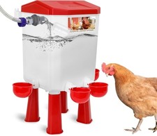 Automatic Chicken Waterer Large Chicken Waterer System Pou USA