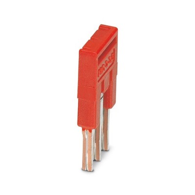 10pcs PHOENIX FBS 3-3,5 3213027 Plug-in Bridge 3 Positions 3.5 mm Pitch Red New 