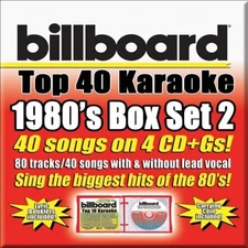 Billboard 1980's Box Set 2 by Party Time Karaoke [Audio CD]