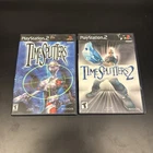 Lot of 2 PlayStation 2 Video Games Time Splitters & Time Splitters 2