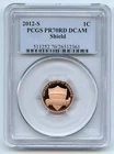 Photo of a 2012-S Lincoln Shield Cent Proof from an eBay listing that sold on Jul 15, 2026