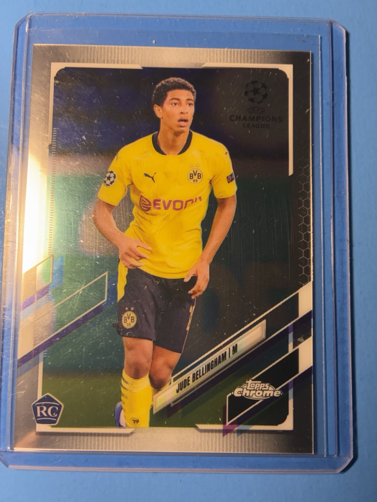 2020-21 Topps Chrome Uefa Champions League - Jude Bellingham #68 (RC) view 2