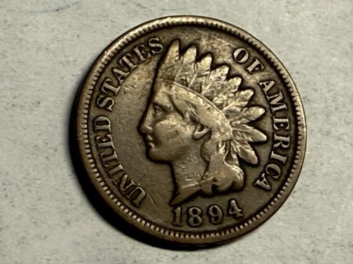 1894 INDIAN HEAD U.S. Cent. Fine. #q1