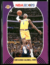 2020-21 Panini NBA Hoops Kentavious Caldwell-Pope #74 Purple Parallel Lakers