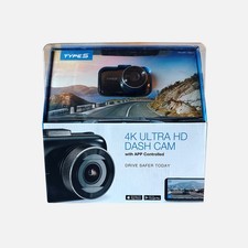 TYPE S - BT533004 Ultra HD 4K Dash Cam APP Controlled GPS Recording Driving