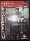 Splinter Cell - Sony PlayStation 2. CIB. Tested. Authentic.