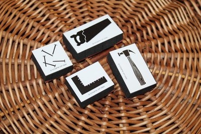 1996 OOP [Stampin' Up!] Stamp Set Stamps TOOLS Hammer Nails Saw HOUSE Handyman