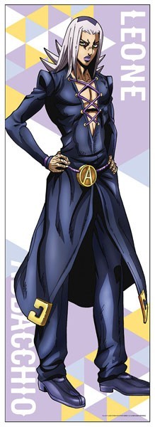 Jojo's Bizarre Adventure Golden Wind Leone Abbacchio Life Sized Wall Scroll JE