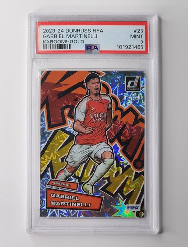 Gabriel Martinelli [Gold] #23 2023 Panini Donruss Kaboom card