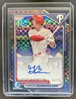 2024 Bowman Draft Griffin Burkholder Chrome Auto Black X Fractor 1st #/10